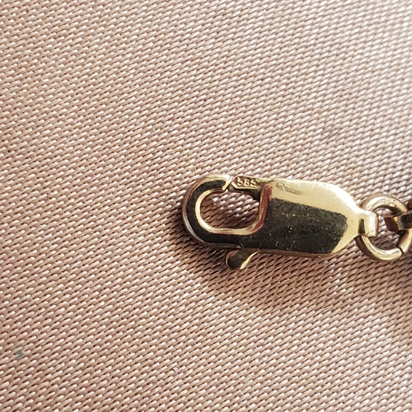 Vintage 14k Turquoise Beaded Bracelet - Picture 7 of 9